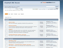 Tablet Screenshot of forum.chat4all.net